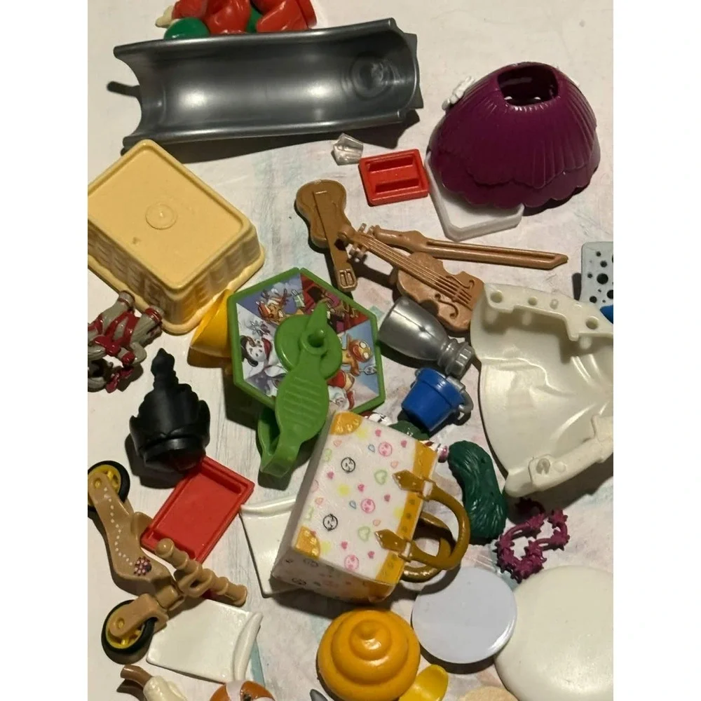 Vintage Playmobil Mixed Lot Figures Accessories Beach Boat Summer Fun Geobra